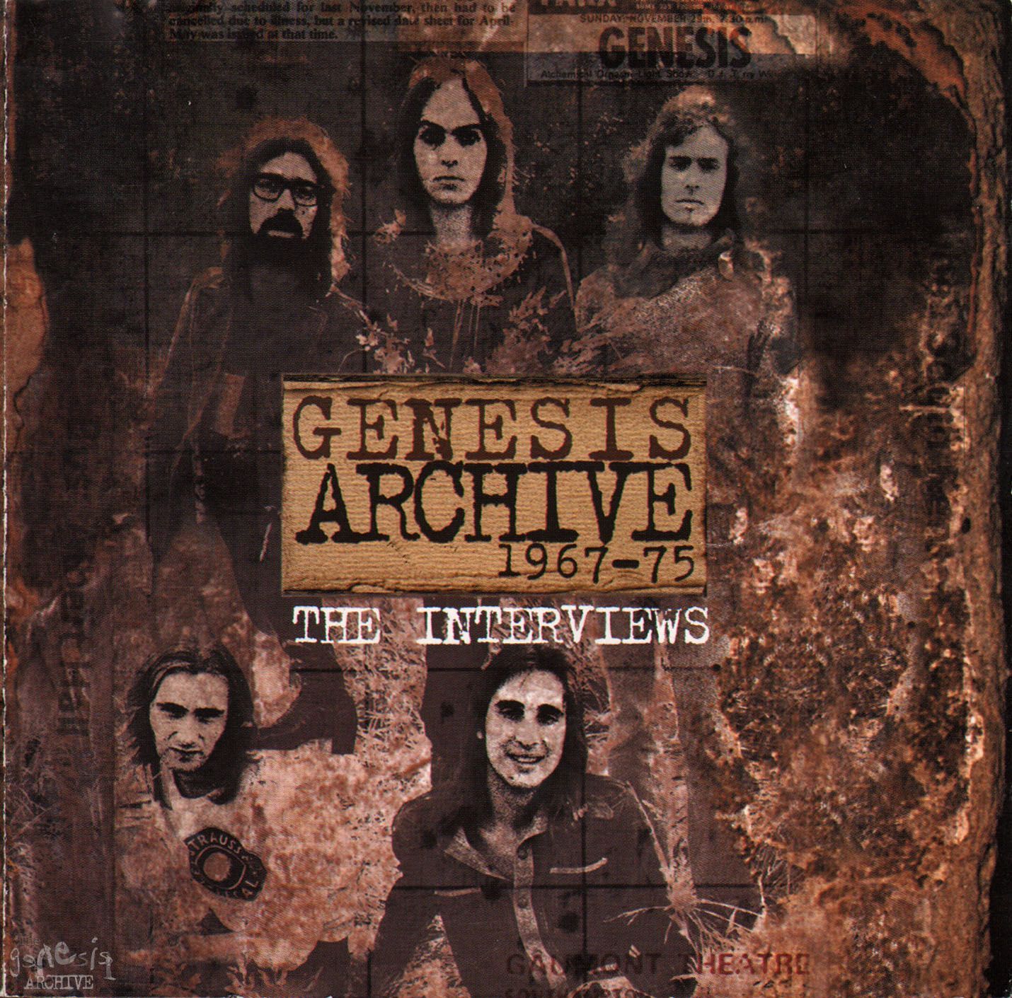 estera temblor átomo Genesis Archive One 1967 to 1975 Interview Double CD – The Genesis Archive