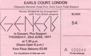 genesis tour 1977