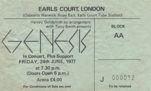 genesis tour 1977