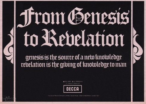 From Genesis To Revelation (1st Album)