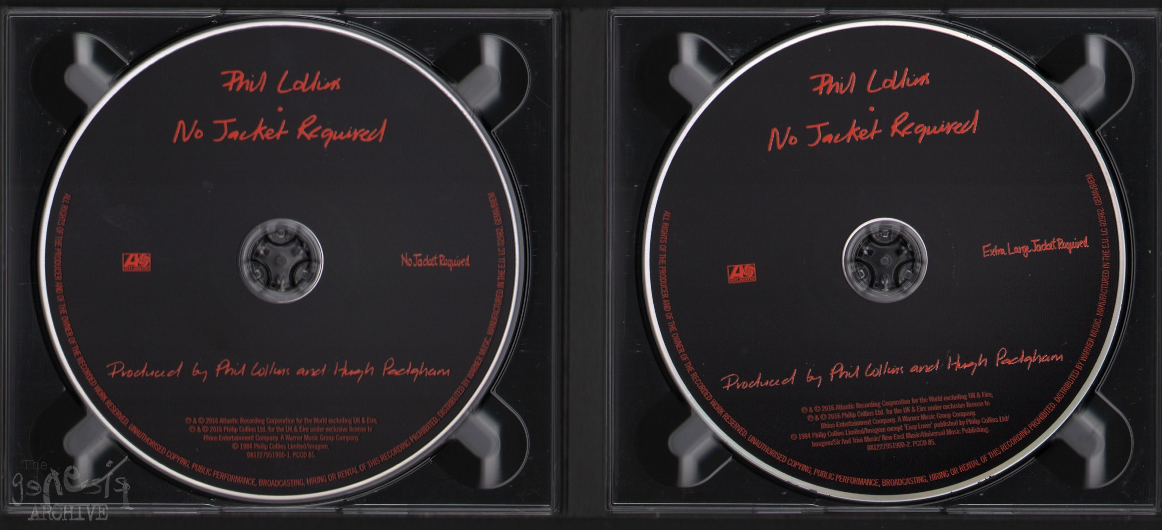 No Jacket Required Deluxe Remaster 15th April The Genesis Archive