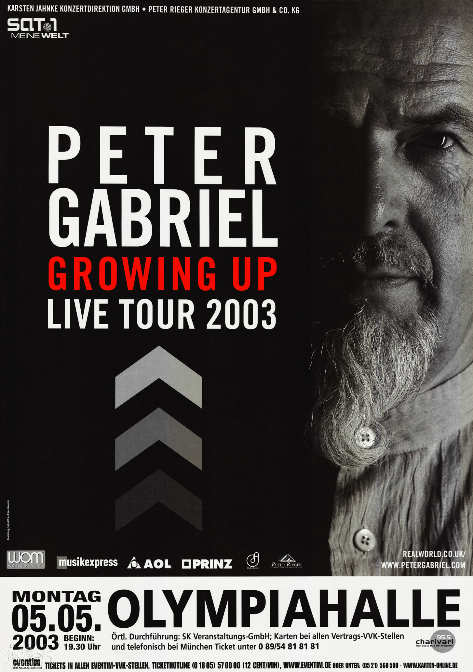 peter gabriel growing up tour dates