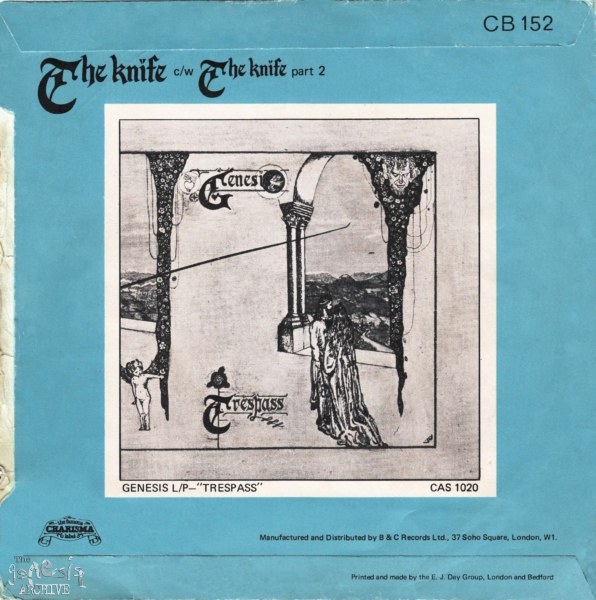 Single Genesis The Knife The Genesis Archive